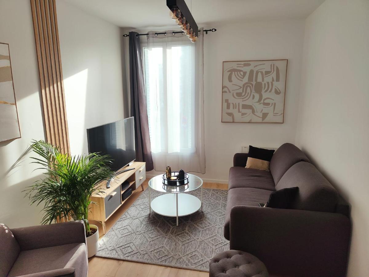 Superbe Appartement Proche La Defense Et Paris Bezons Exterior foto